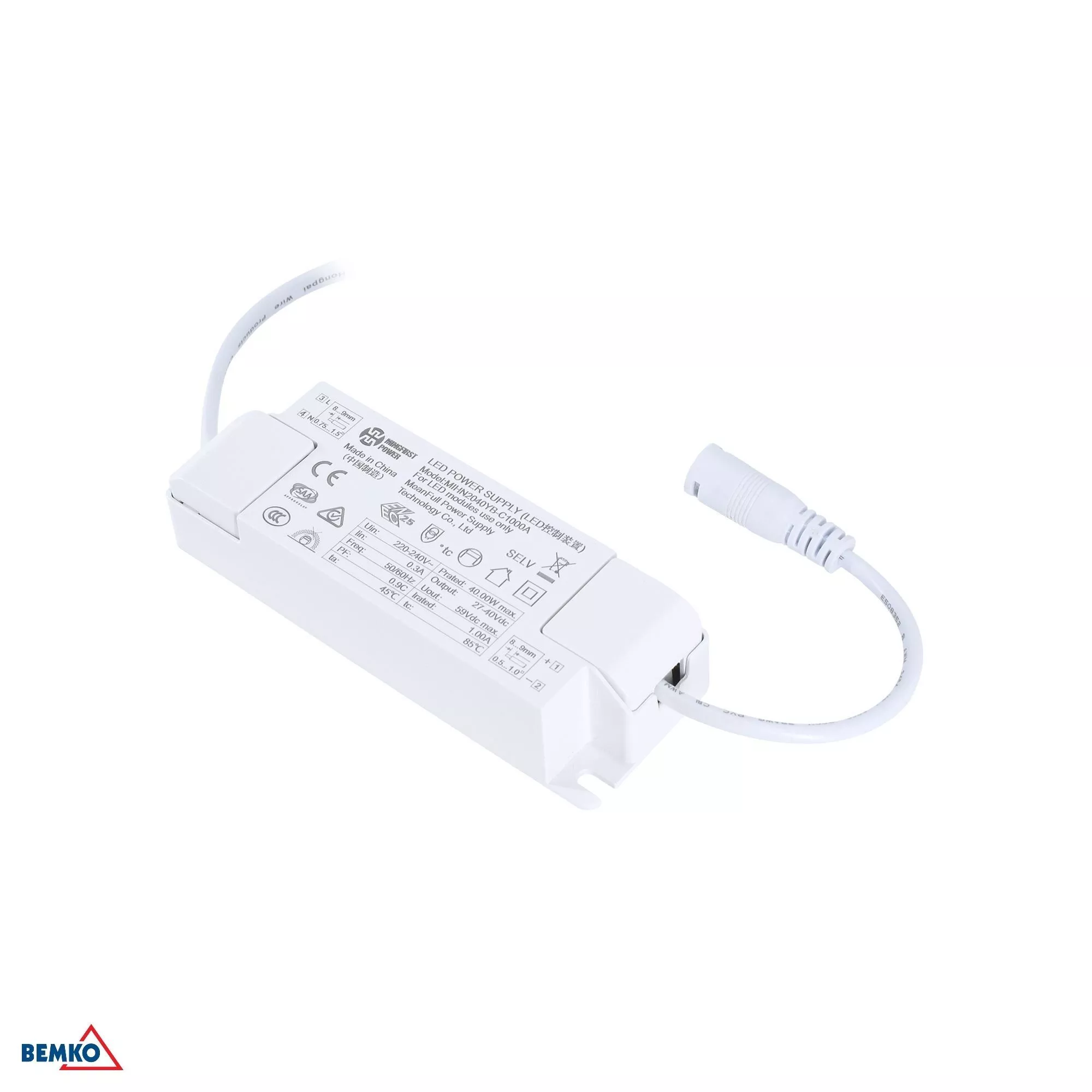 Panel LED MIDAL 40W – Zimne Światło 60x60 C71-PLM-066-400-6K-WH