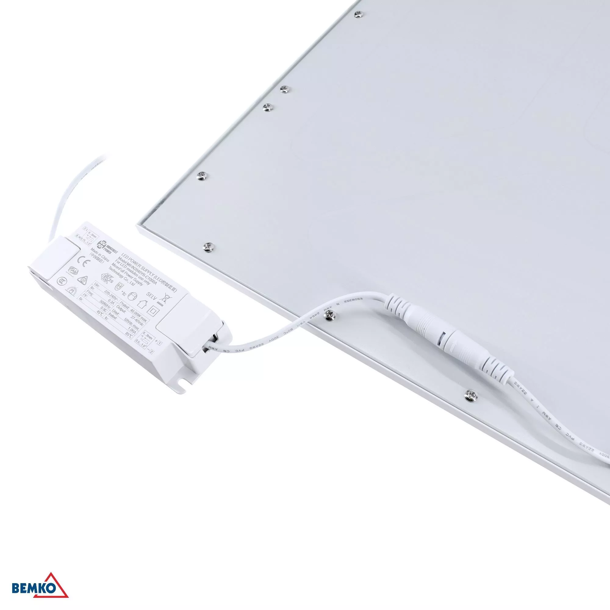 Panel LED MIDAL 40W – Zimne Światło 60x60 C71-PLM-066-400-6K-WH