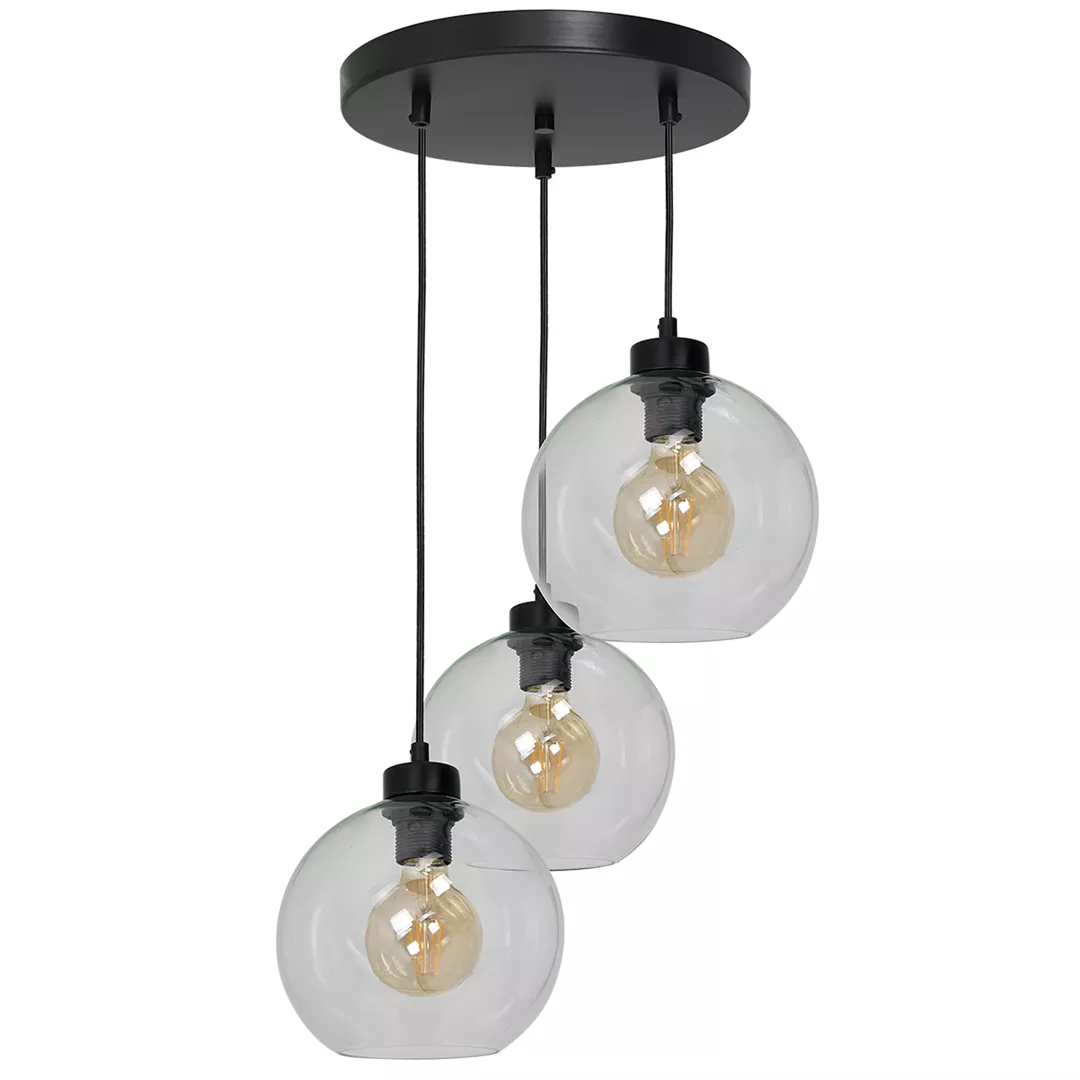 Lampa Sufitowa Sofia Przezroczysta 3xE27 MLP6586