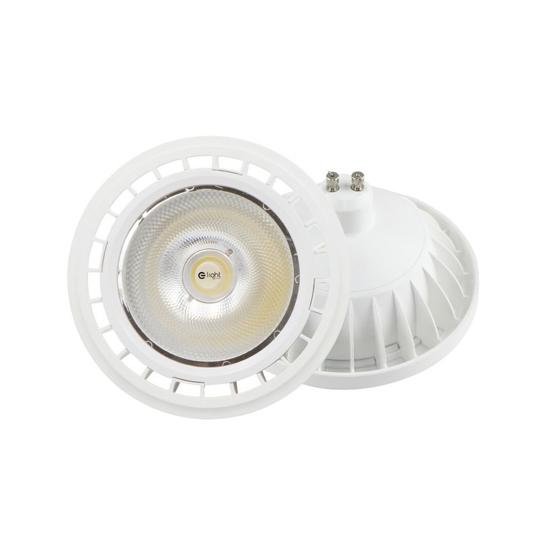 ŻARÓWKA AR111 - 10W GU10 3000K/ BIAŁA