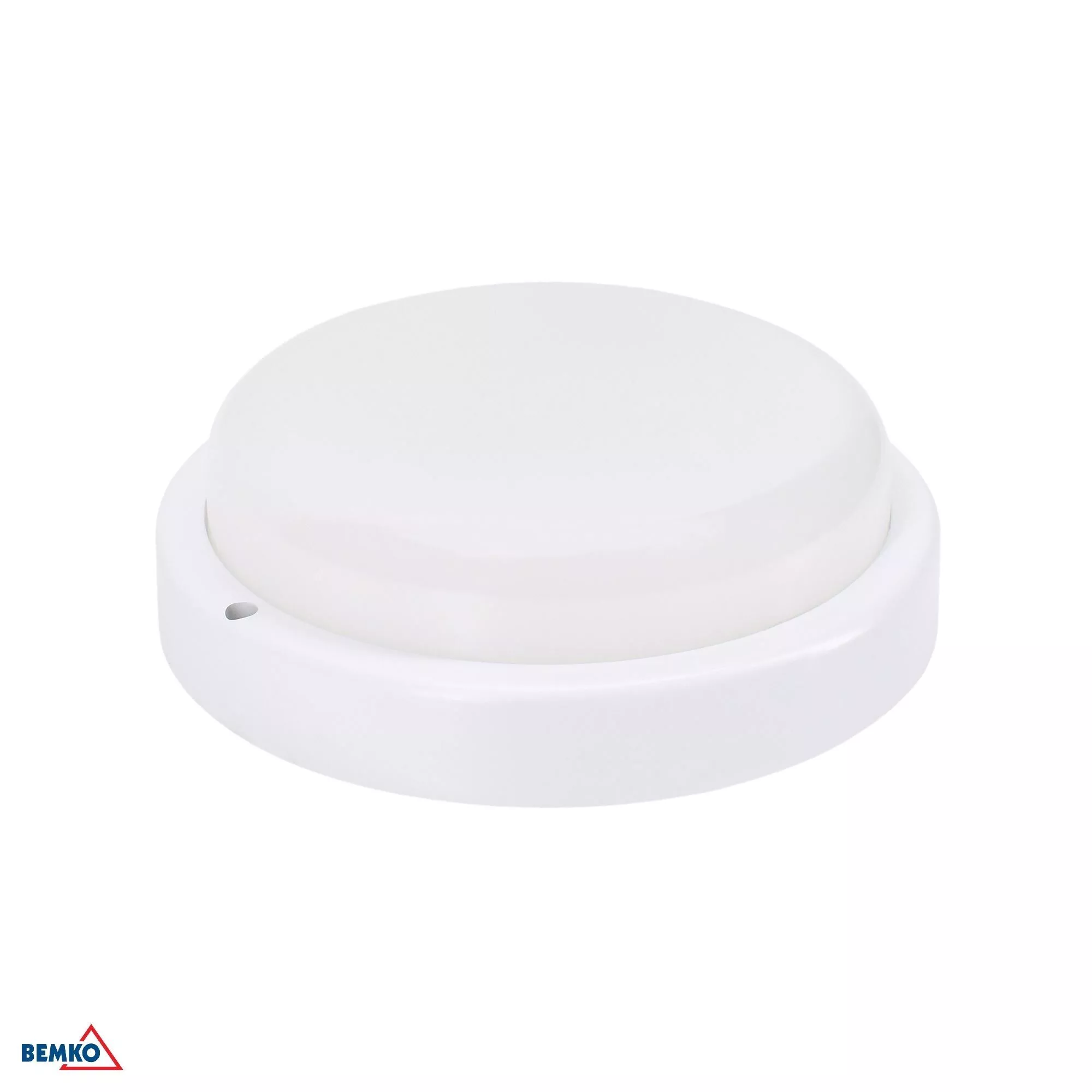 Oprawa LED Bemko Kanlo okrągła z czujnikiem mikrofalowym C45-KAN2-12-WHR-4K-MS