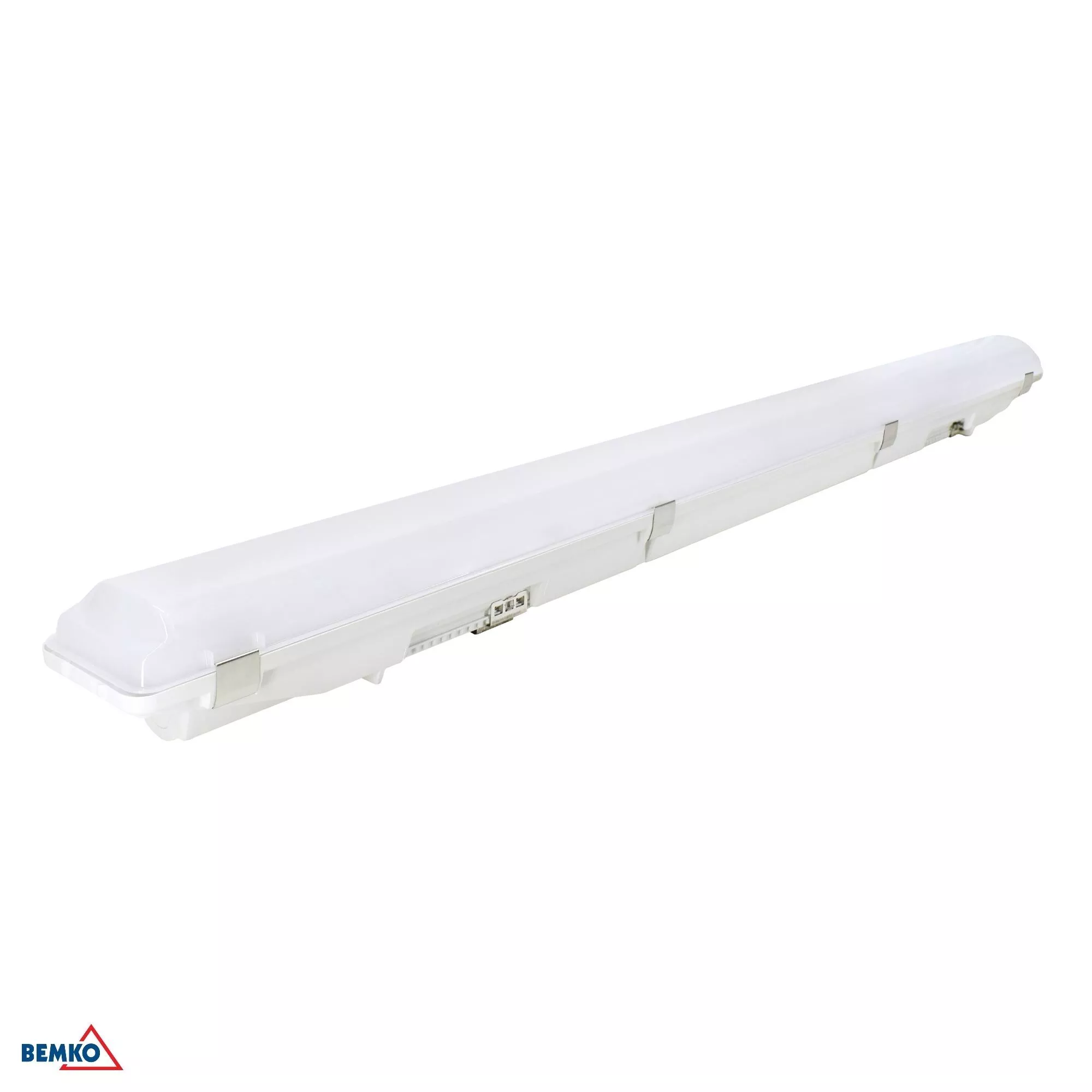 Oprawa hermetyczna LED Bemko Arkos 3 z kloszem mlecznym C17-HLC3-120A-50B-840B-2B