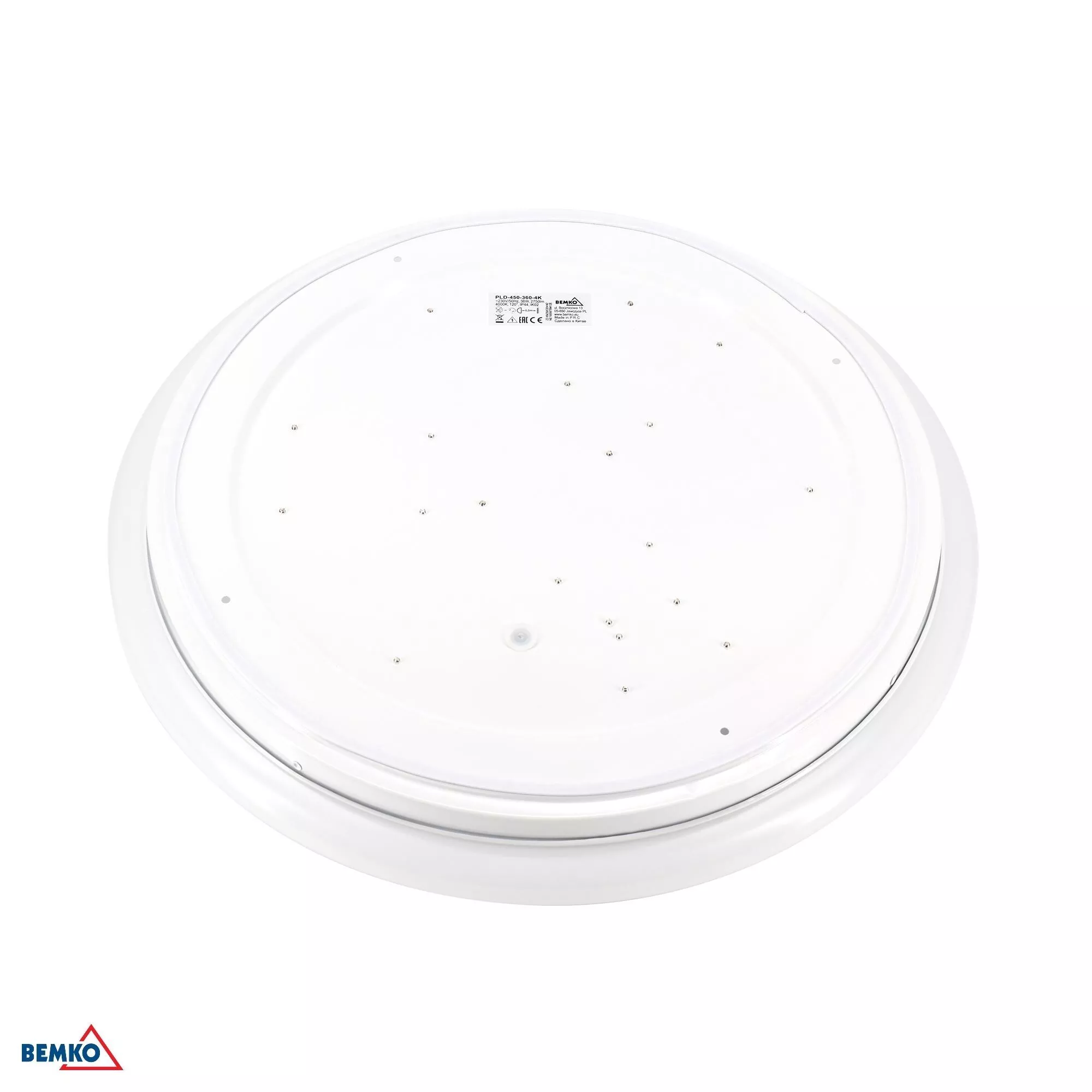 Plafoniera LED Bemko Plato 24W 4000K C37-PLA-350-240-4K