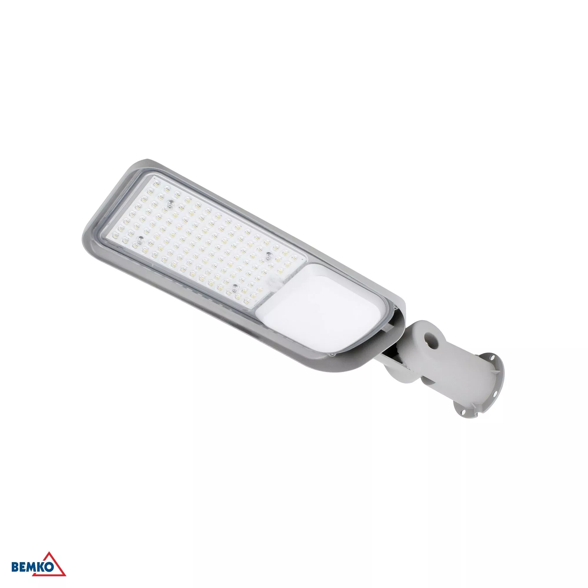 Oprawa uliczna LED Bemko Jazmin 100W 4000K jasnoszara C82-JAZ-100LG-4K