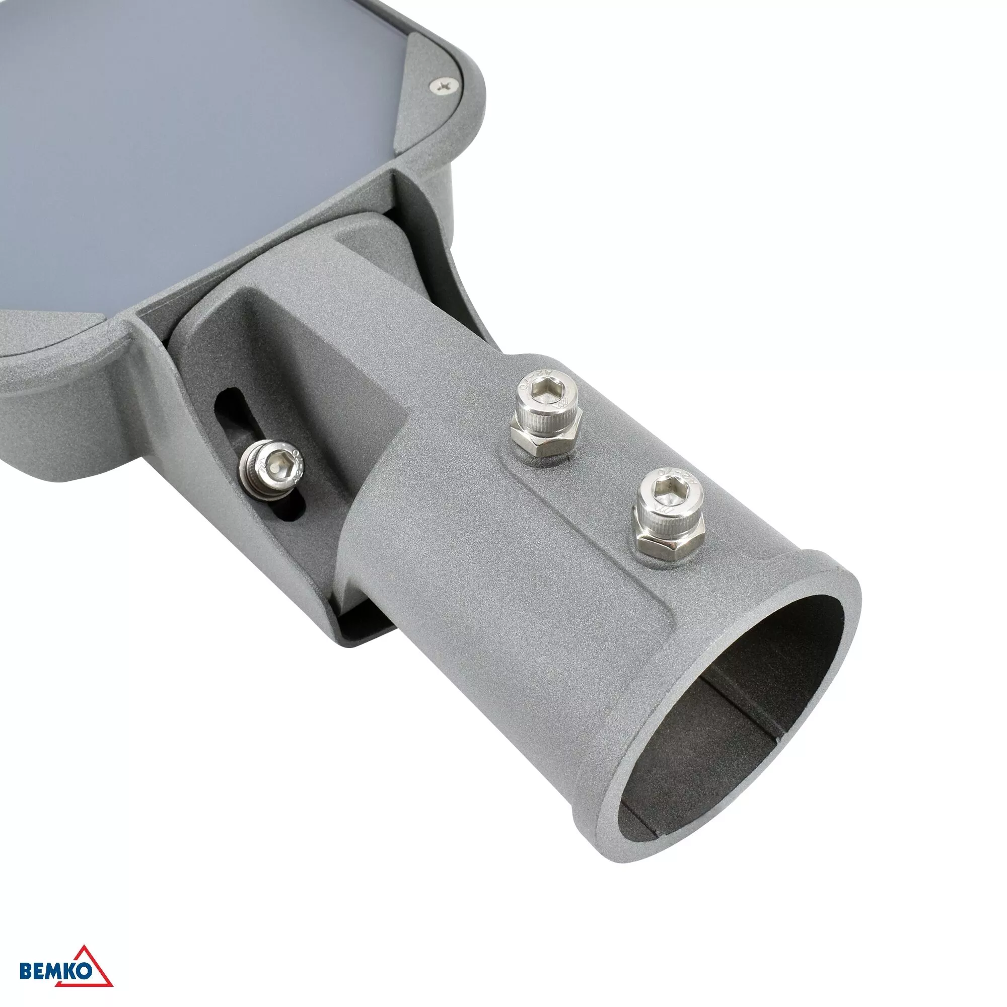 Oprawa uliczna LED Jager 100W 4000K 17000lm IP66 Szara C82-JAG2-100DG-4K Bemko