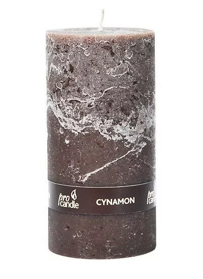 ŚWIECA ZAPACHOWA PRO-CANDLE 739006 / WALEC / CYNAMON