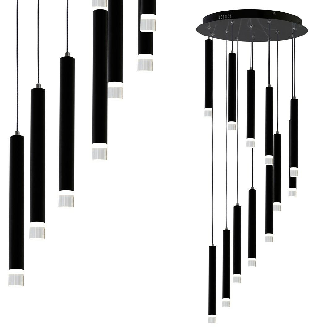 LAMPA WISZĄCA CARBON 12W LED
