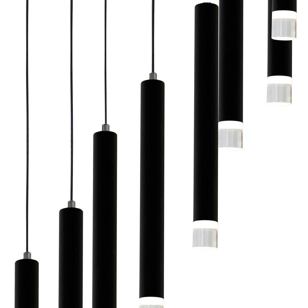 LAMPA WISZĄCA CARBON 12W LED