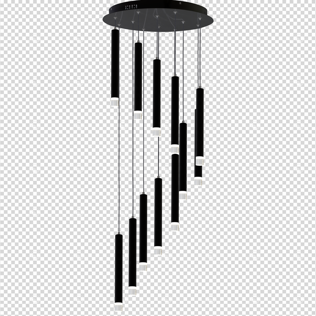 LAMPA WISZĄCA CARBON 12W LED