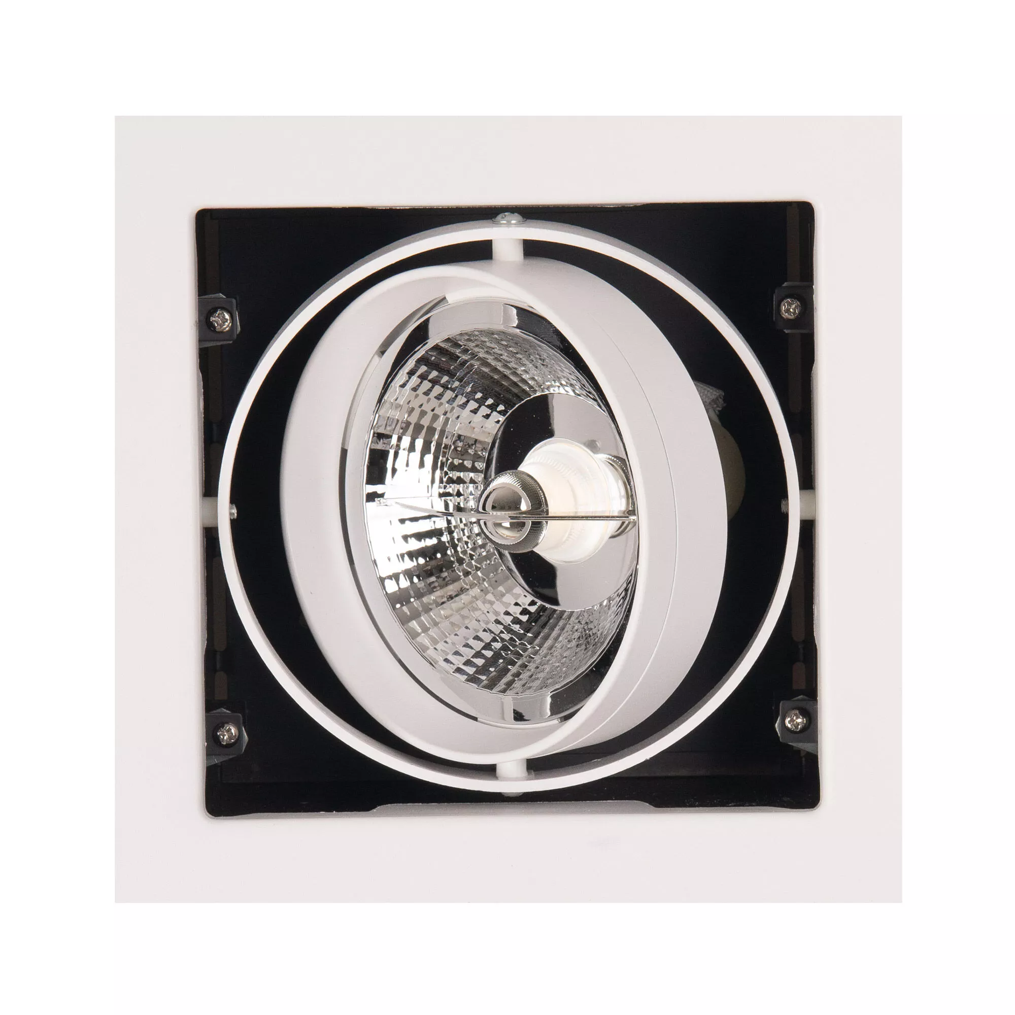 MAXLIGHT H0059 OPRAWA WPUSTOWA MATRIX I BIAŁA AR111 GU10 230V