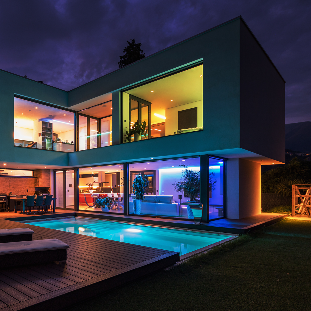 ZESTAW LED RGB WI-FI 3M SMART TUYA IP65 + CCT + DIM 12V