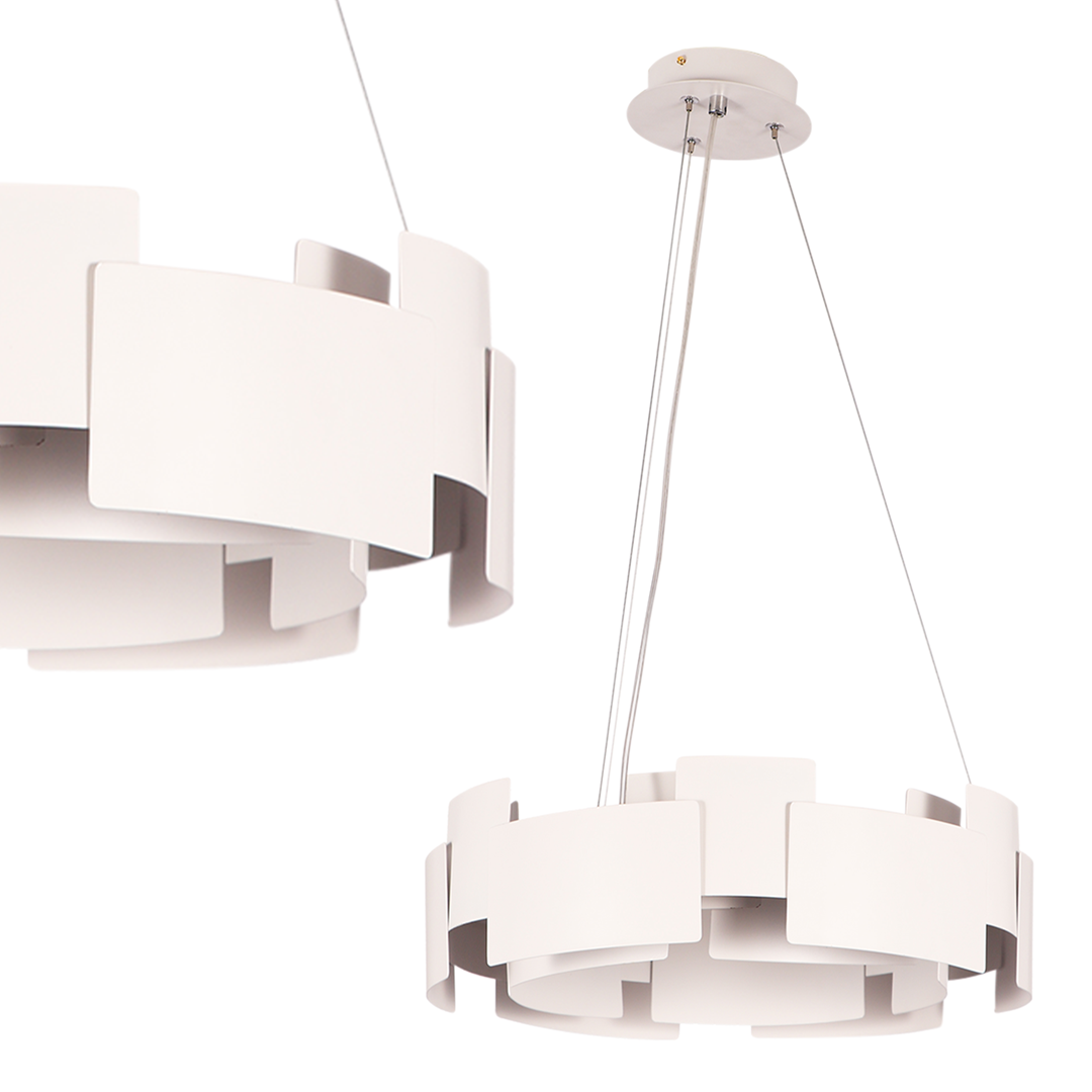 LAMPA WISZĄCA TORINO WHITE 24W LED