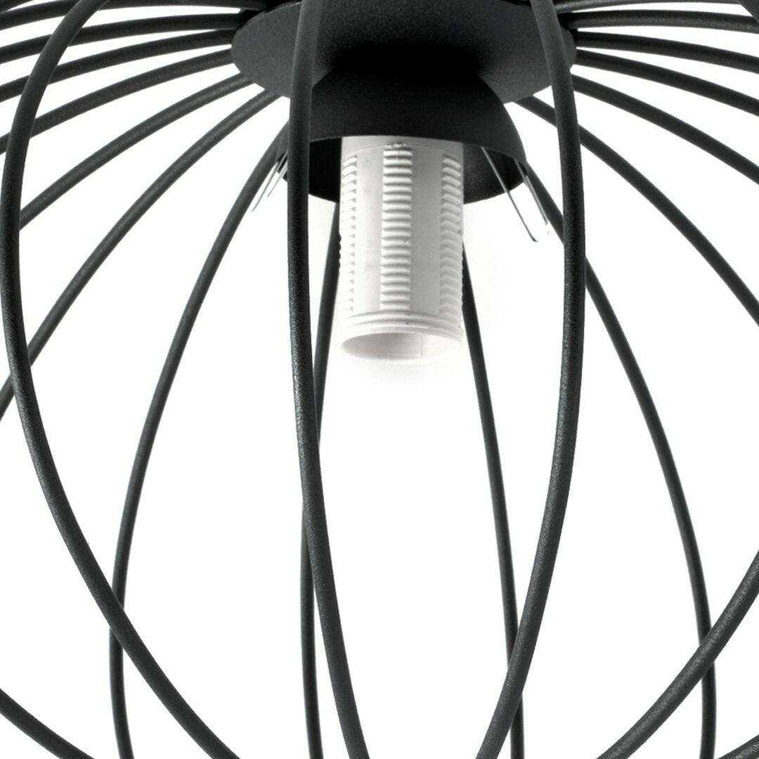 LAMPA WISZĄCA KRONOS BLACK 1XE14