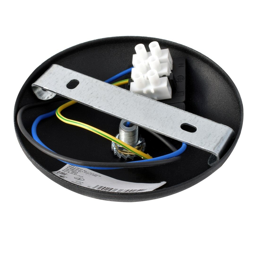 LAMPA WISZĄCA KRONOS BLACK 1XE14
