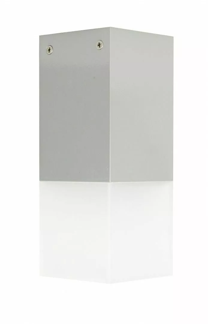 LAMPA SUFITOWA SREBRNA 20,5 CM CUBE CB-S AL