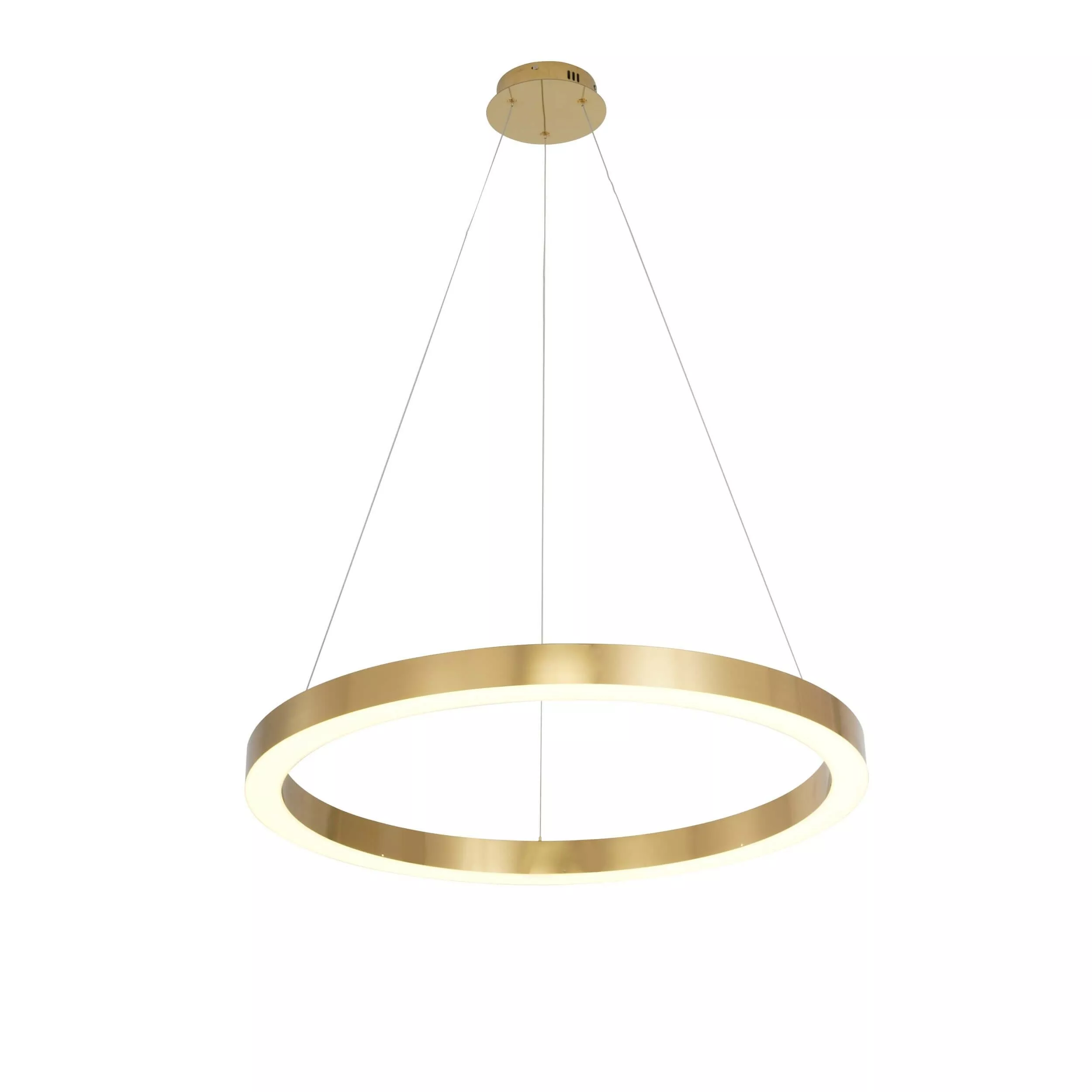 LAMPA WISZĄCA MIDWAY DUŻA SHINY 1XLED ZŁOTA LP-033/1P L GD SHINY