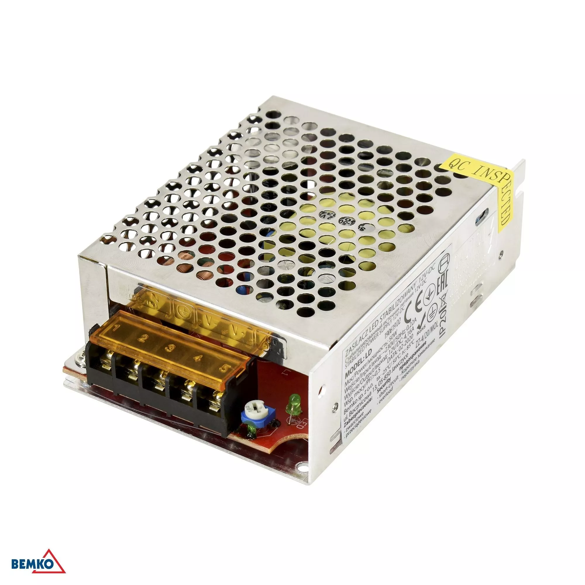 BEMKO ZASILACZ LED 40W 12V CD B42-LD040