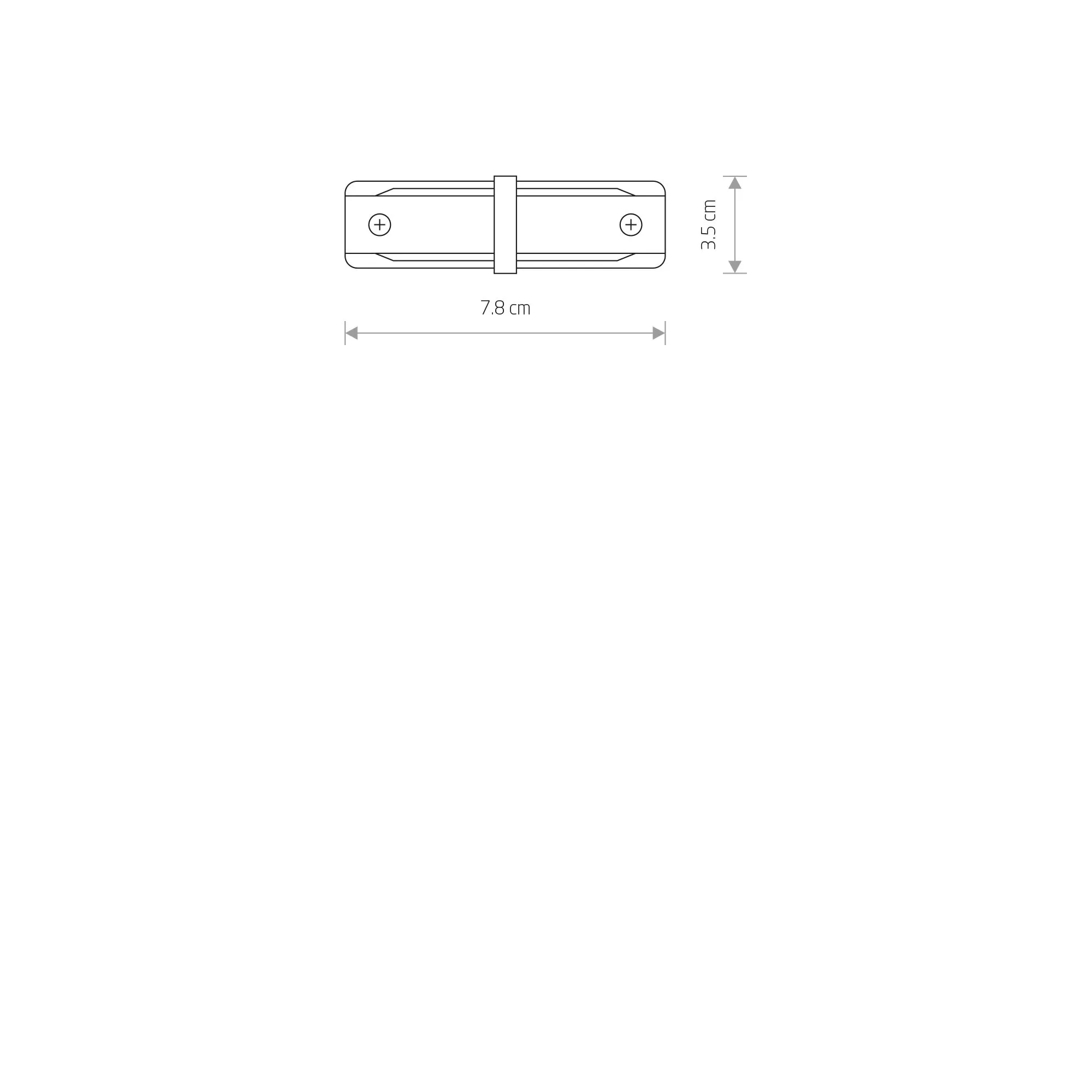 PROFILE STRAIGHT CONNECTOR