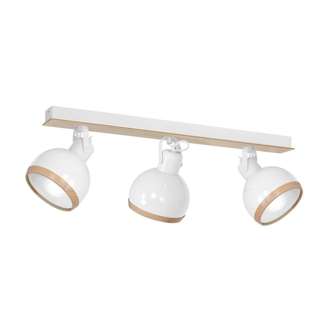 LAMPA SUFITOWA OVAL WHITE 3XE27