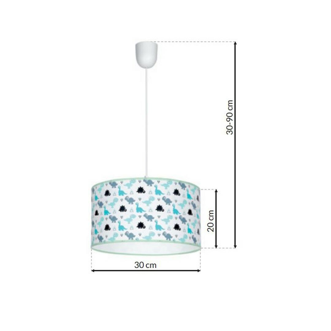 LAMPA WISZĄCA DINO 1XE27