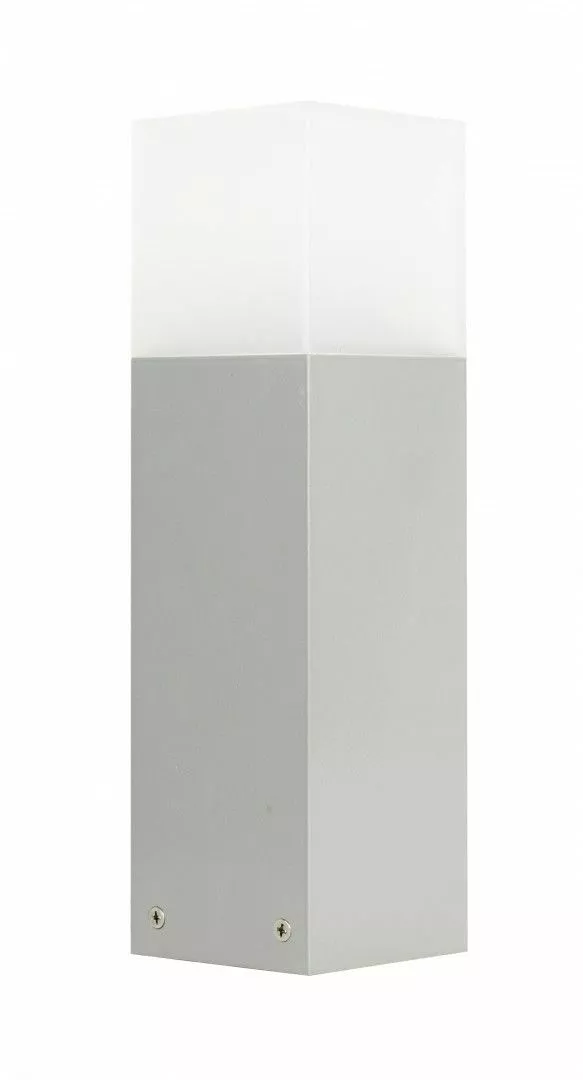 SŁUPEK OŚWIETLENIOWY SREBRNY 33 CM CUBE CB-330 AL