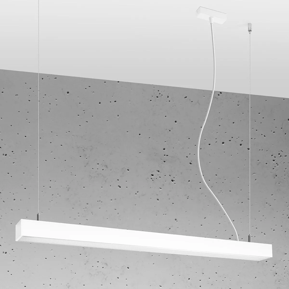 LAMPA WISZĄCA PINNE 90 BIAŁA 3000K