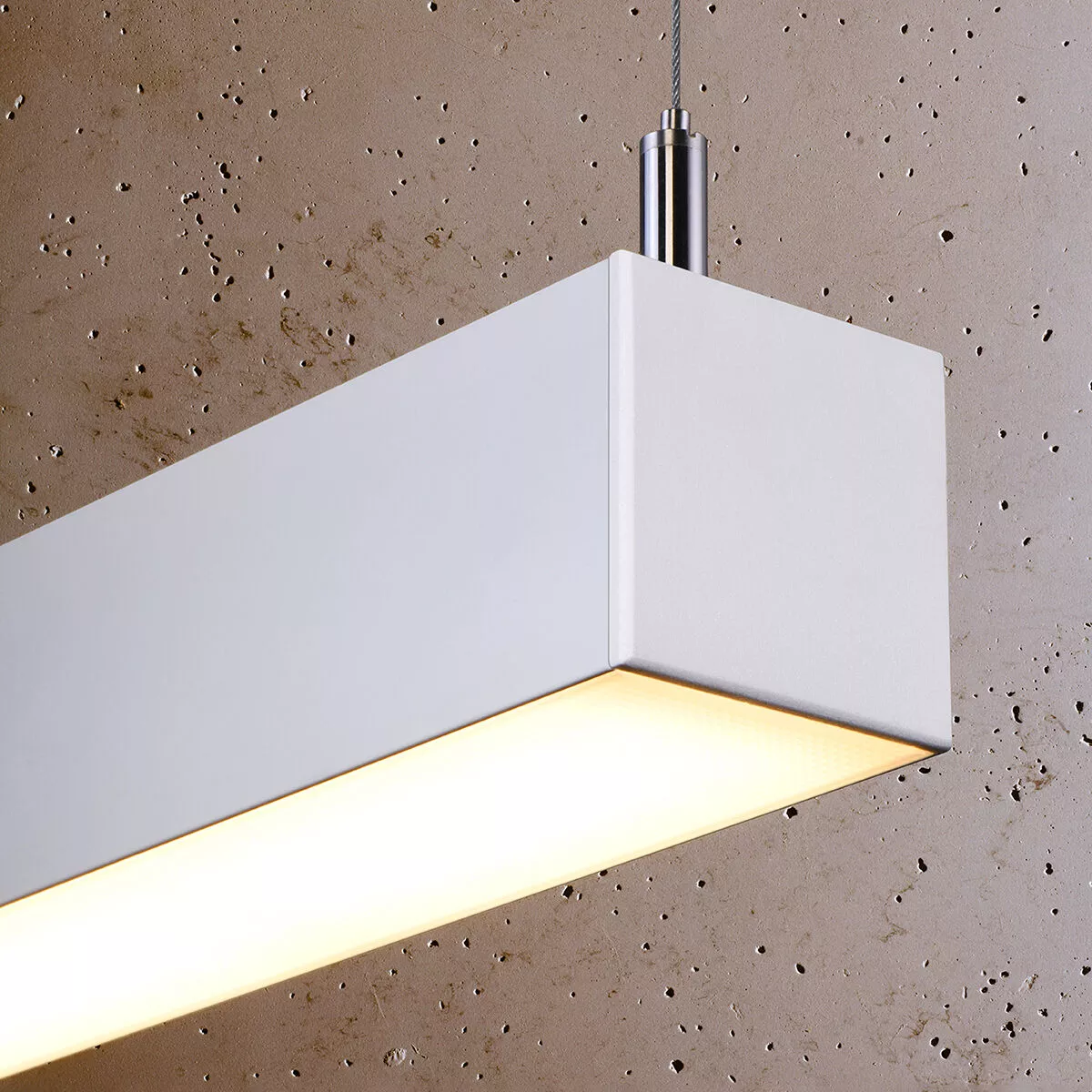 LAMPA WISZĄCA PINNE 90 BIAŁA 3000K
