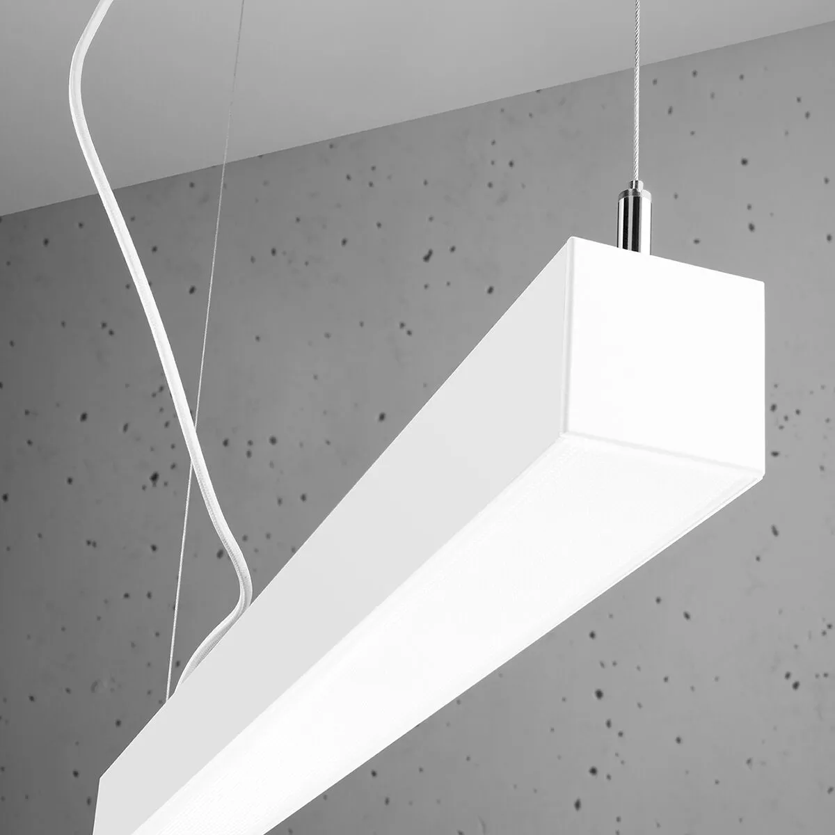 LAMPA WISZĄCA PINNE 90 BIAŁA 3000K
