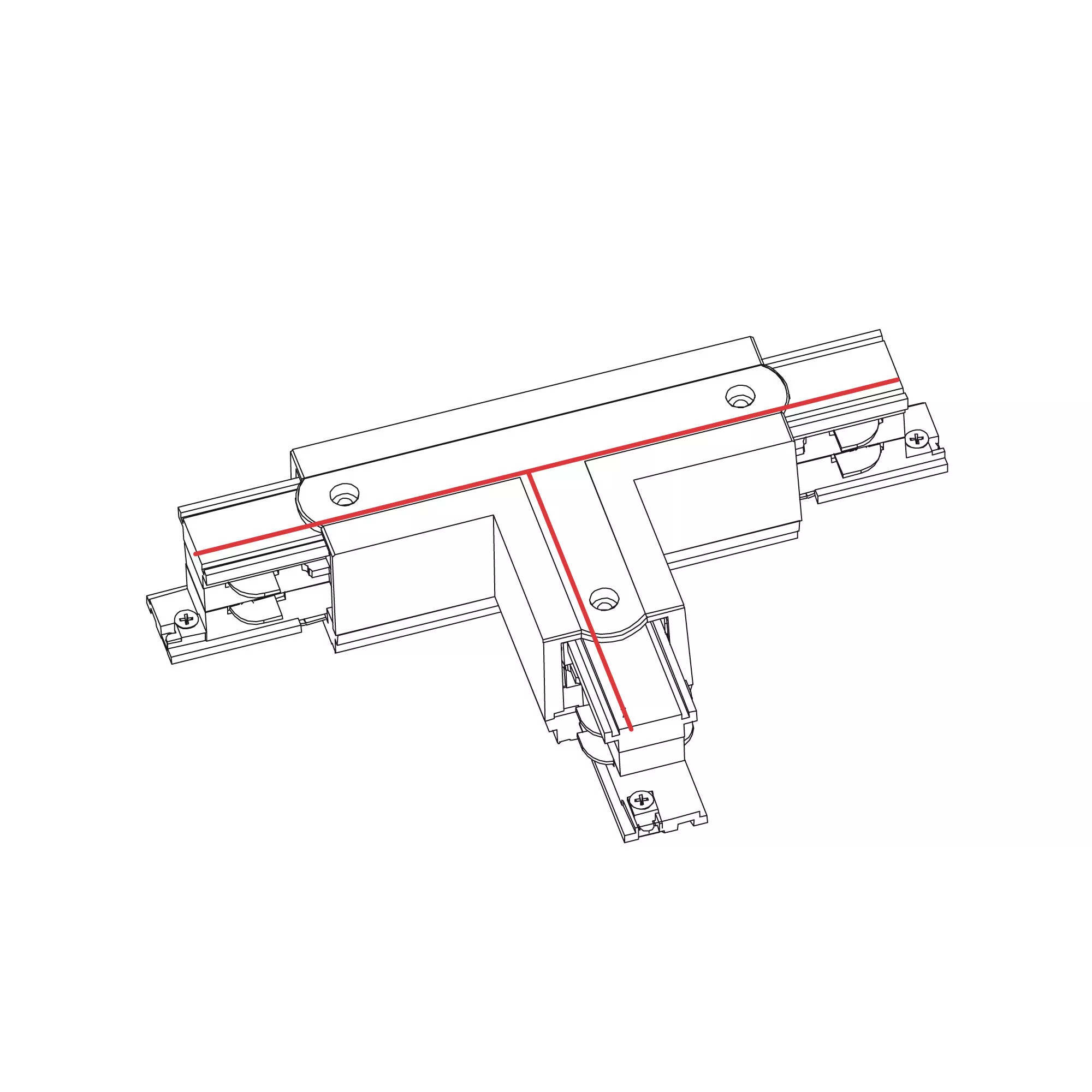 CTLS POWER T CONNECTOR, RIGHT 1 (T-R1)