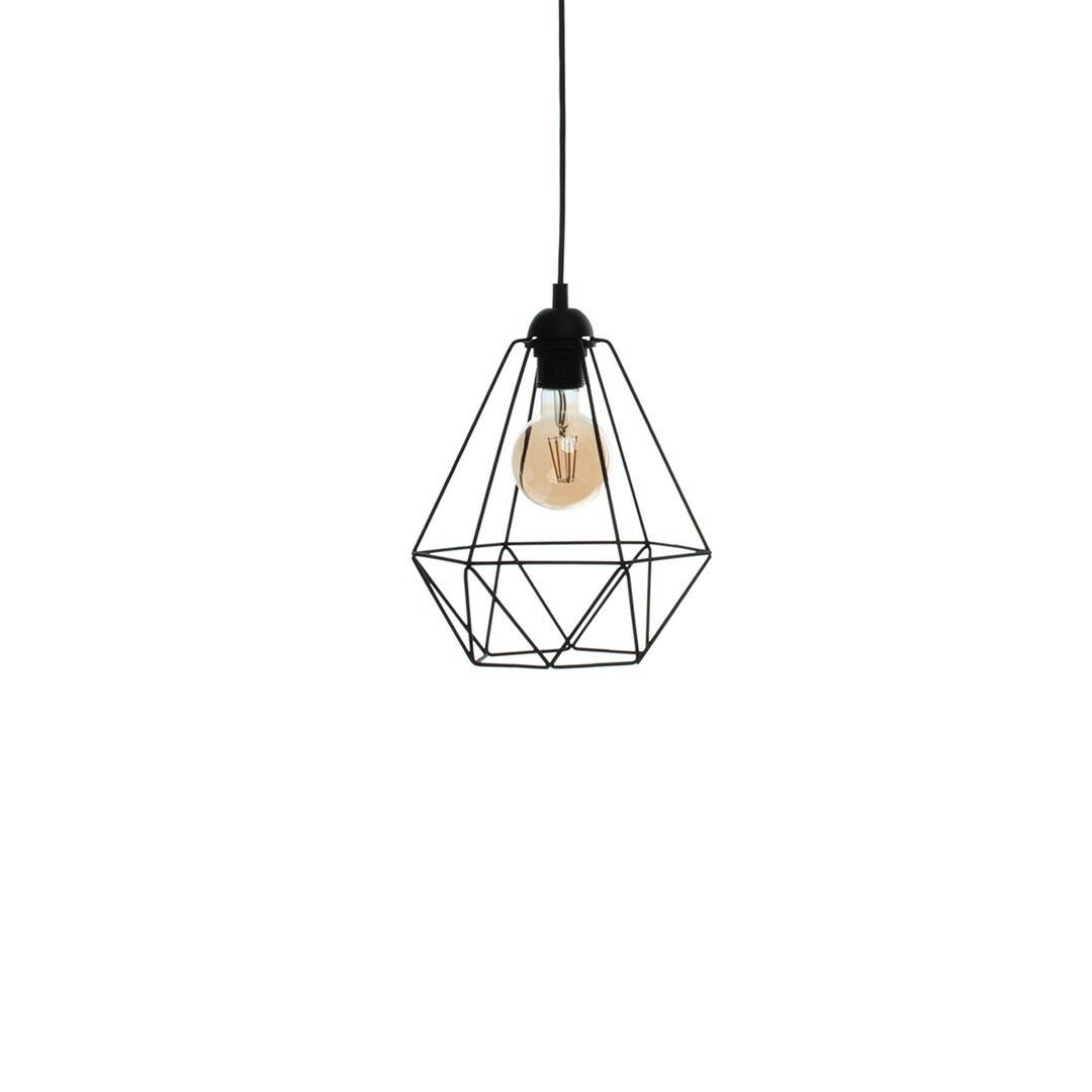 LAMPA WISZĄCA BASKET BLACK 3XE27