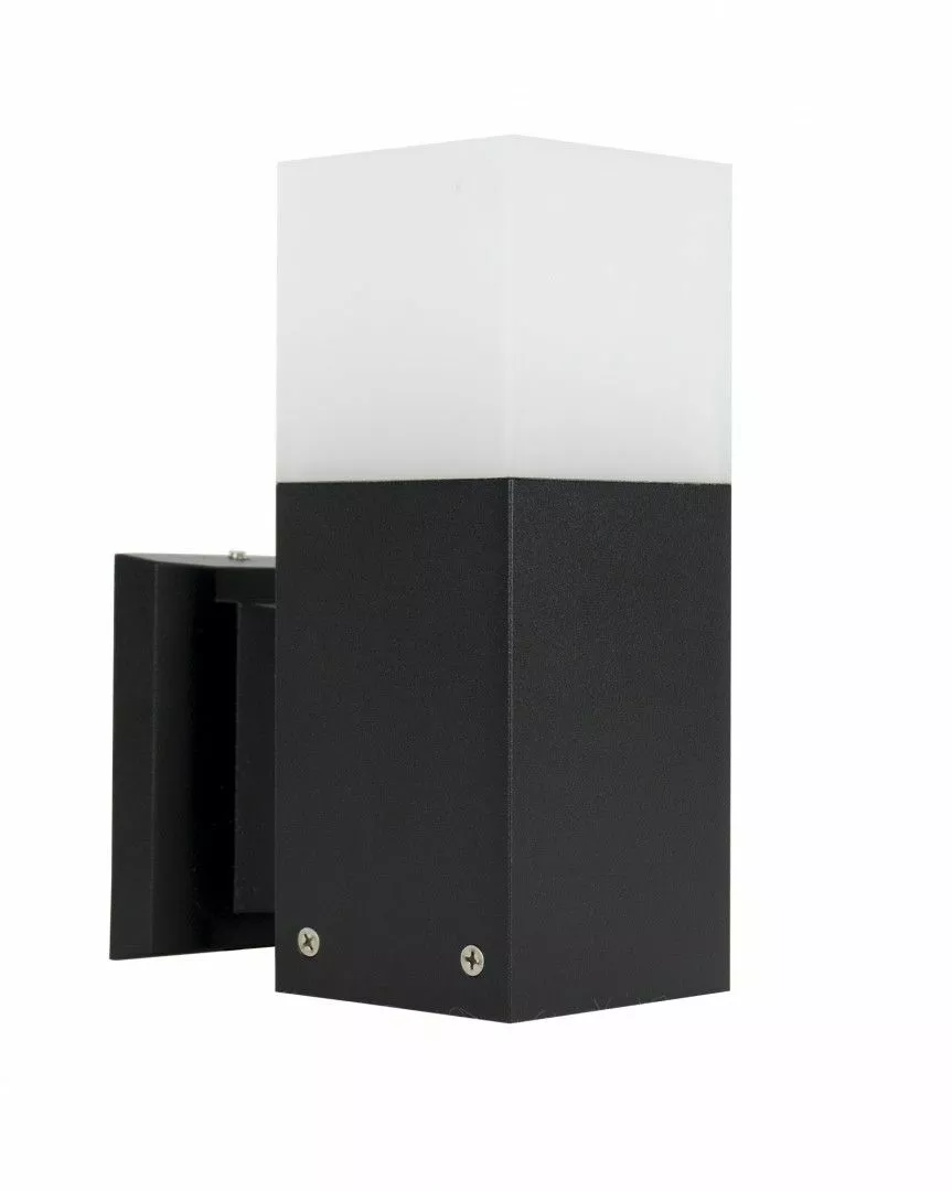 KINKIET ELEWACYJNY CZARNY CUBE CB-K BL