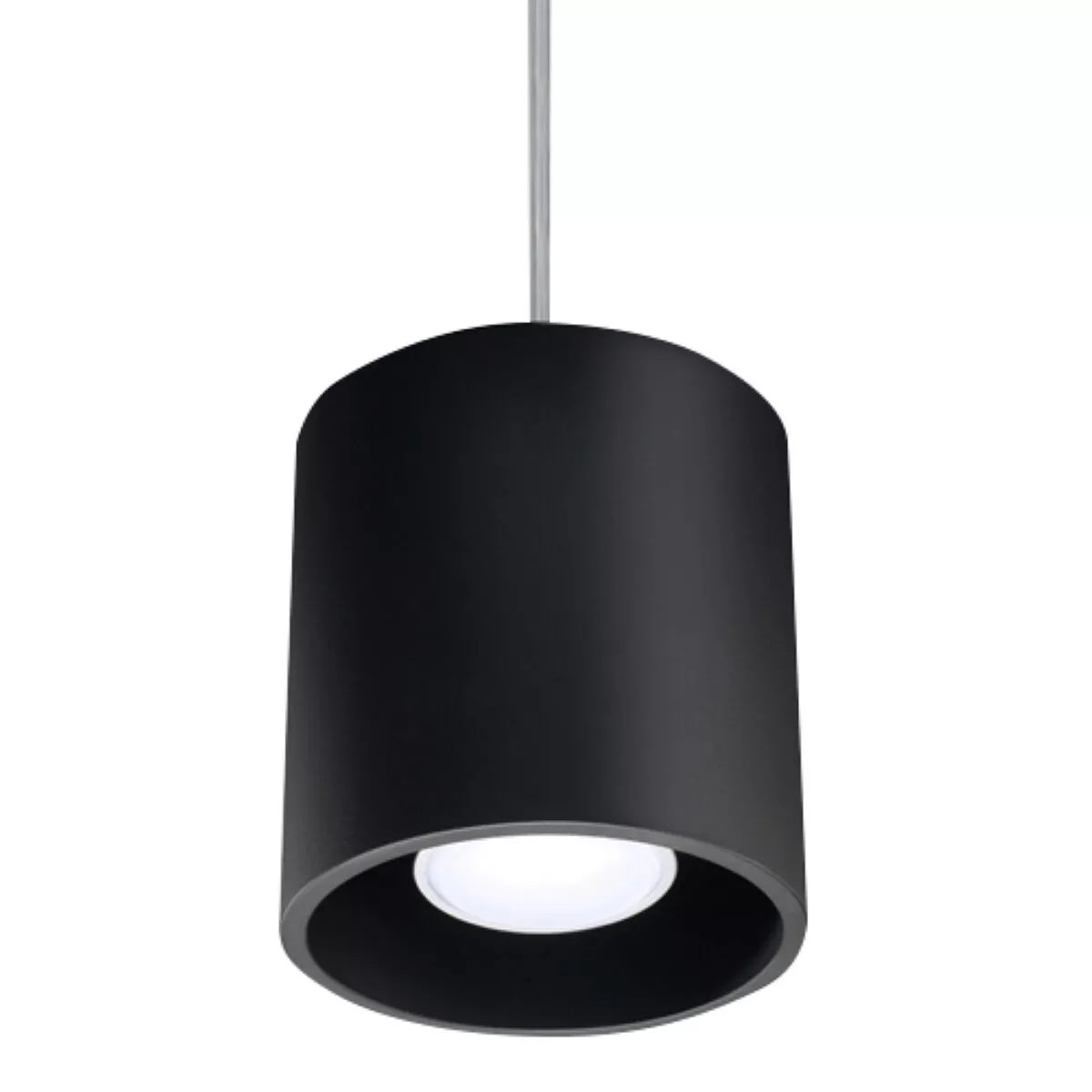 LAMPA WISZĄCA ORBIS 1 CZARNY