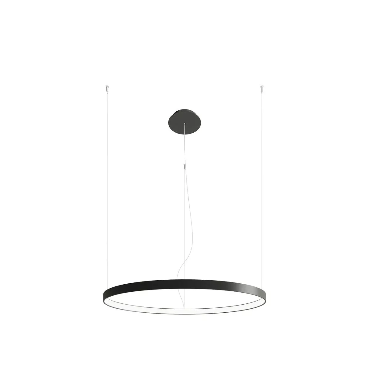 ŻYRANDOL RIO 78 CZARNY LED 4000K