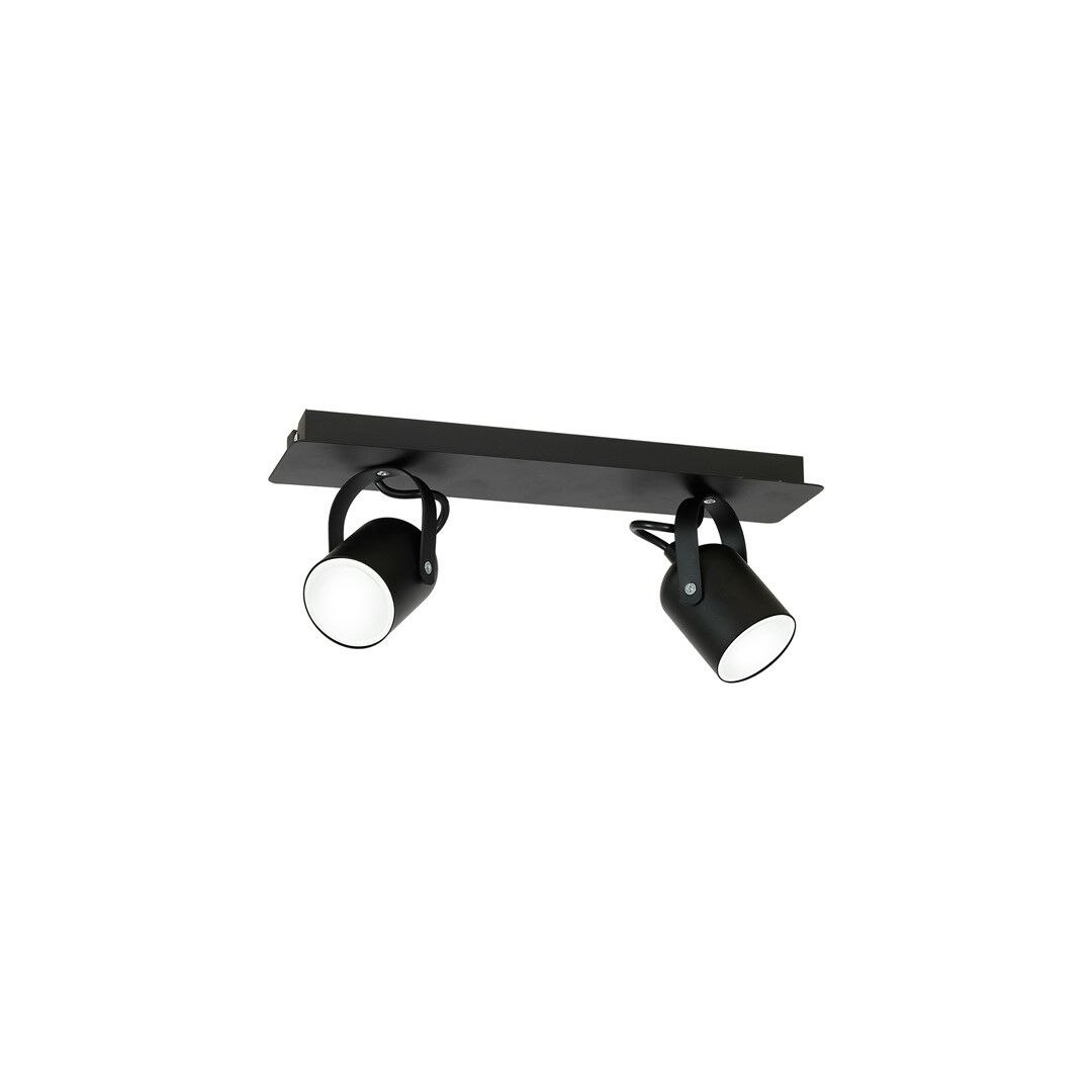 LAMPA SUFITOWA PICO BLACK 2XGU10