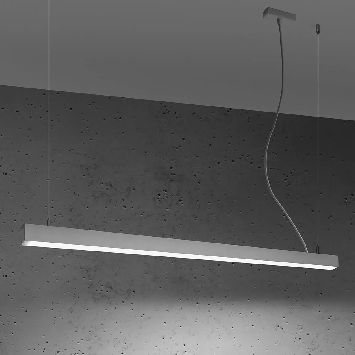 LAMPA WISZĄCA PINNE 117 BIAŁA 4000K