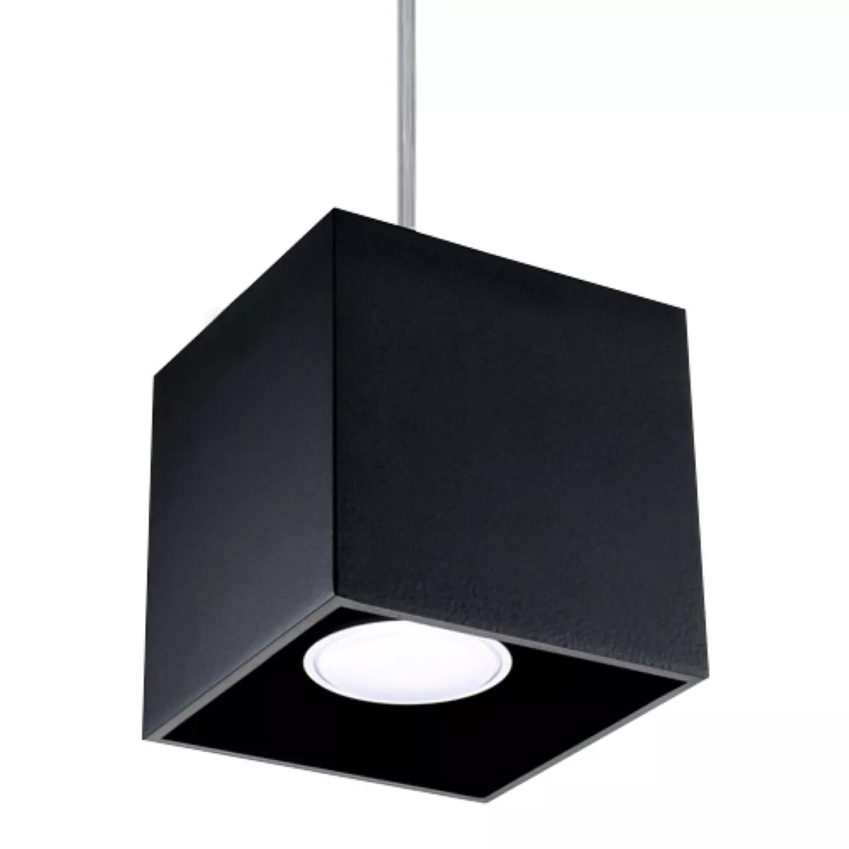 LAMPA WISZĄCA QUAD 1 CZARNY