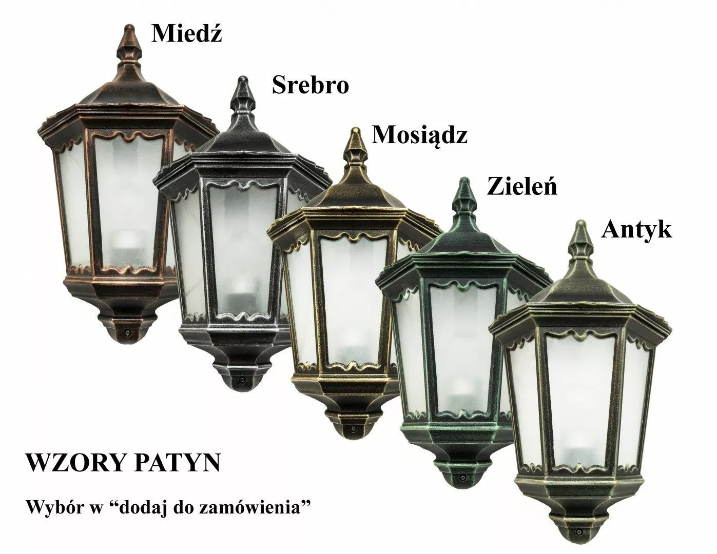 KINKIET ELEWACYJNY WITRAŻ K 3012/1/N