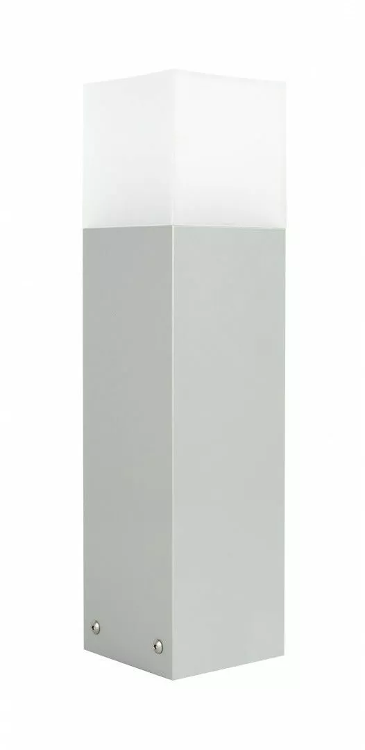 SŁUPEK OŚWIETLENIOWY SREBRNY 40 CM CUBE MAX CB-MAX 400 AL