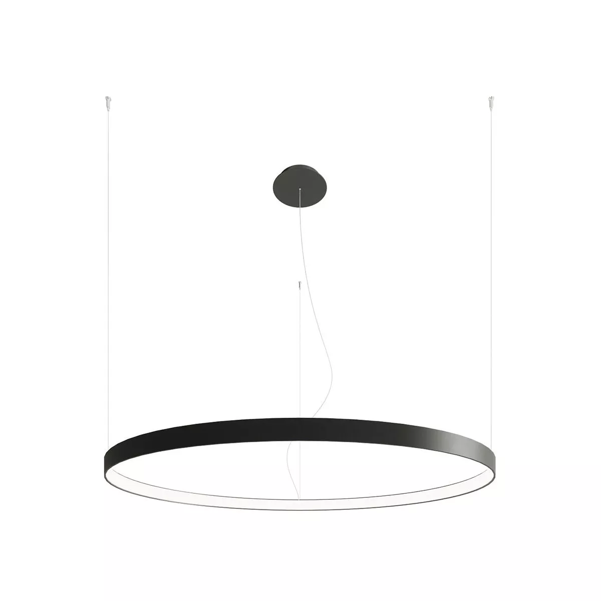 ŻYRANDOL RIO 110 CZARNY LED 4000K