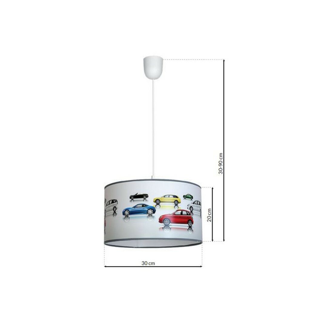 LAMPA WISZĄCA CARS 1XE27