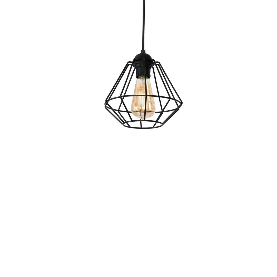LAMPA WISZĄCA COLIN BLACK 3XE27