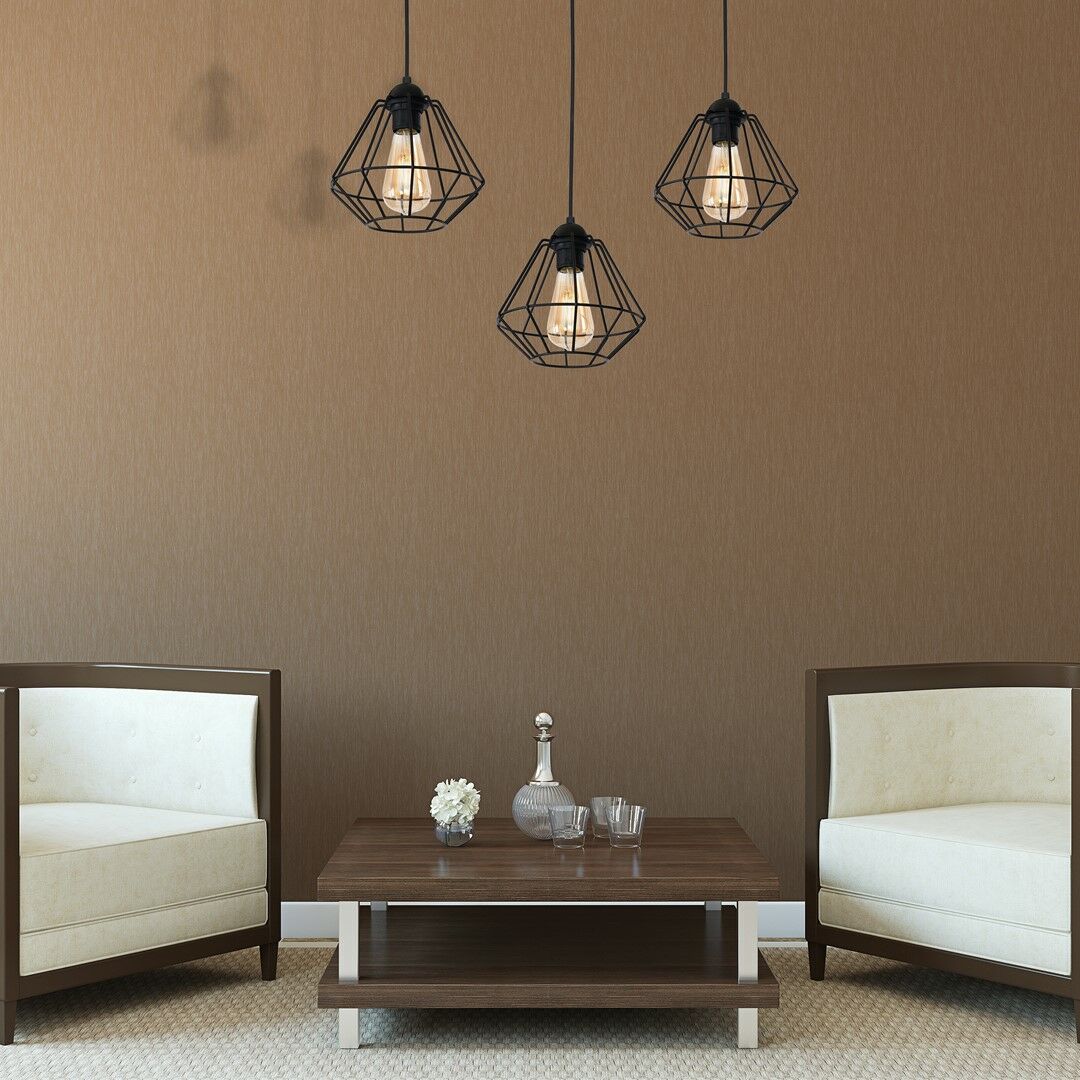 LAMPA WISZĄCA COLIN BLACK 3XE27