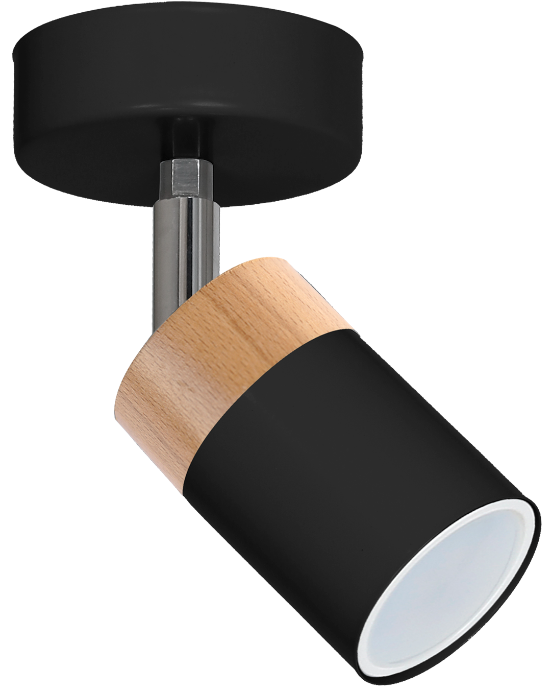 KINKIET JOKER BLACK/WOOD 1XGU10