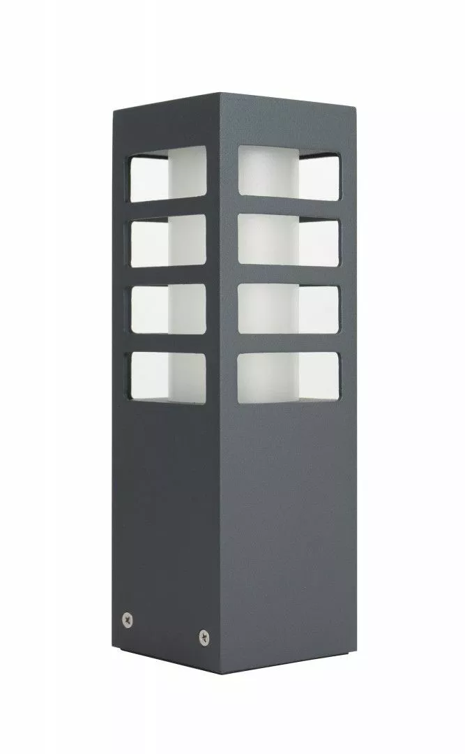 LAMPA STOJĄCA CIEMNY POPIEL 25 CM RADO III 3 DG
