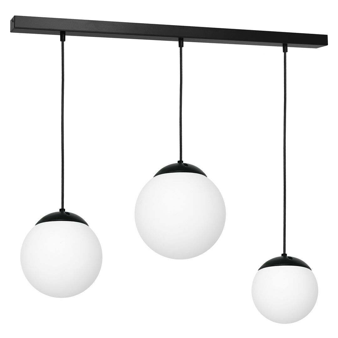 LAMPA WISZĄCA LIMA BLACK 3XE14