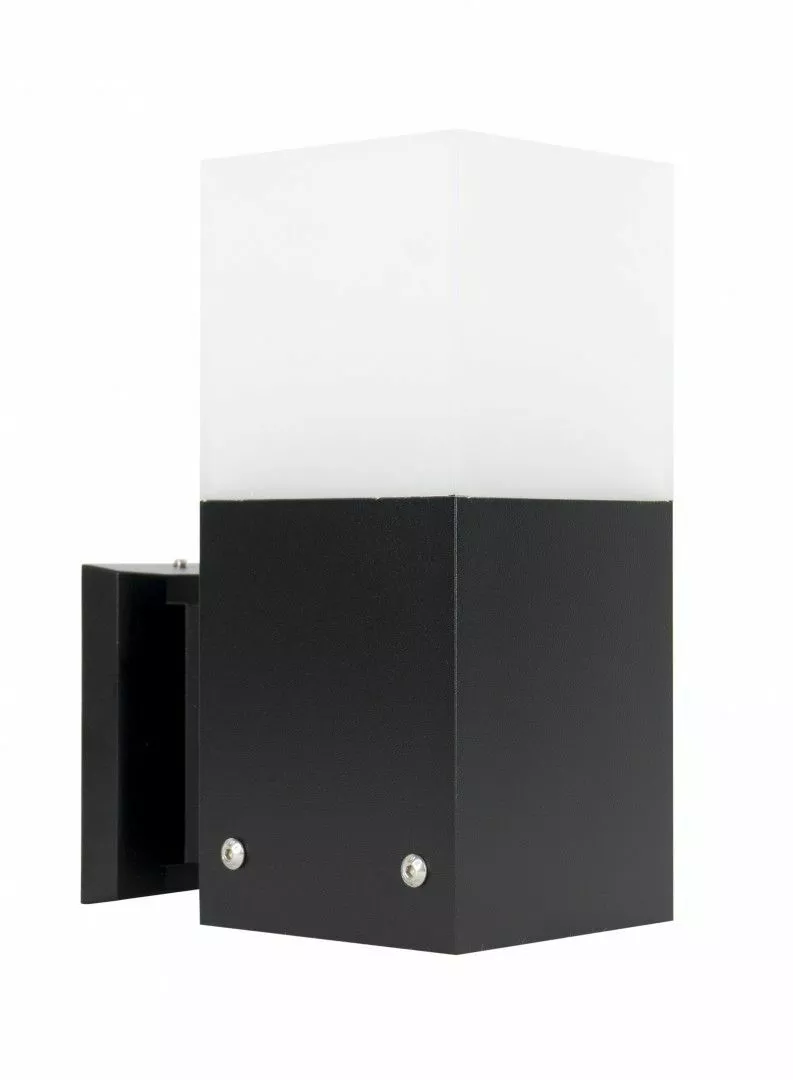 KINKIET ZEWNĘTRZNY CZARNY CUBE MAX CB-MAX K BL