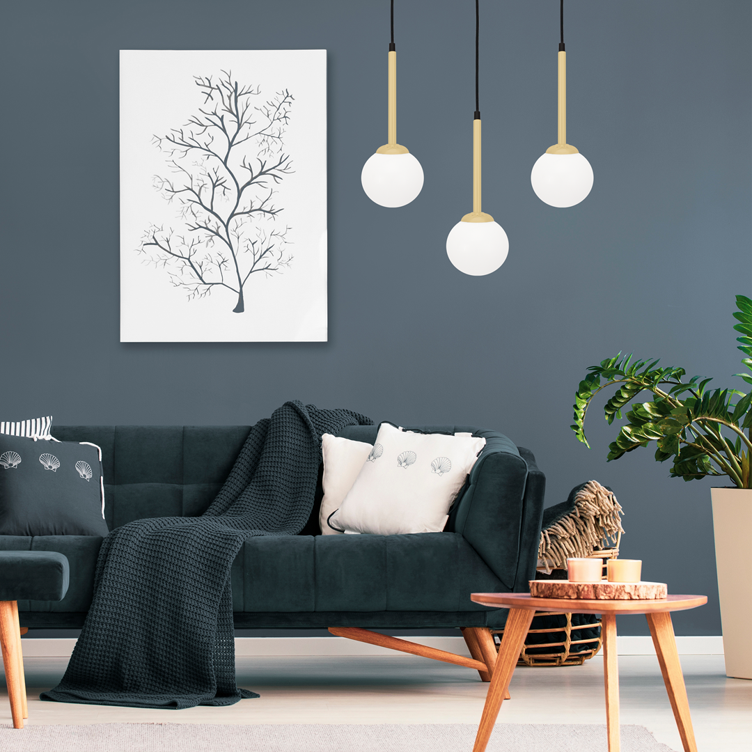 LAMPA WISZĄCA PARMA 3XE14