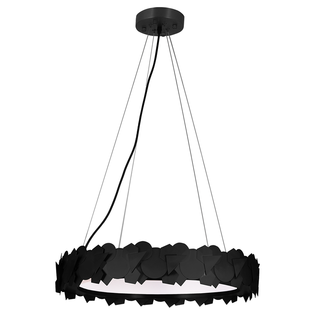 LAMPA WISZĄCA SOHO BLACK 24W LED