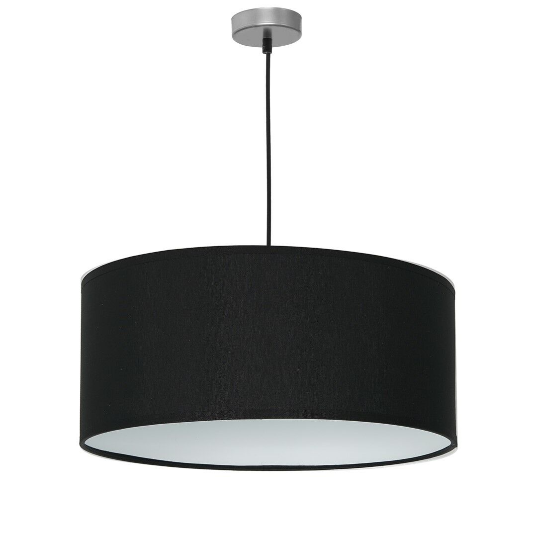 LAMPA WISZĄCA CASINO BLACK/CHROME 1XE27