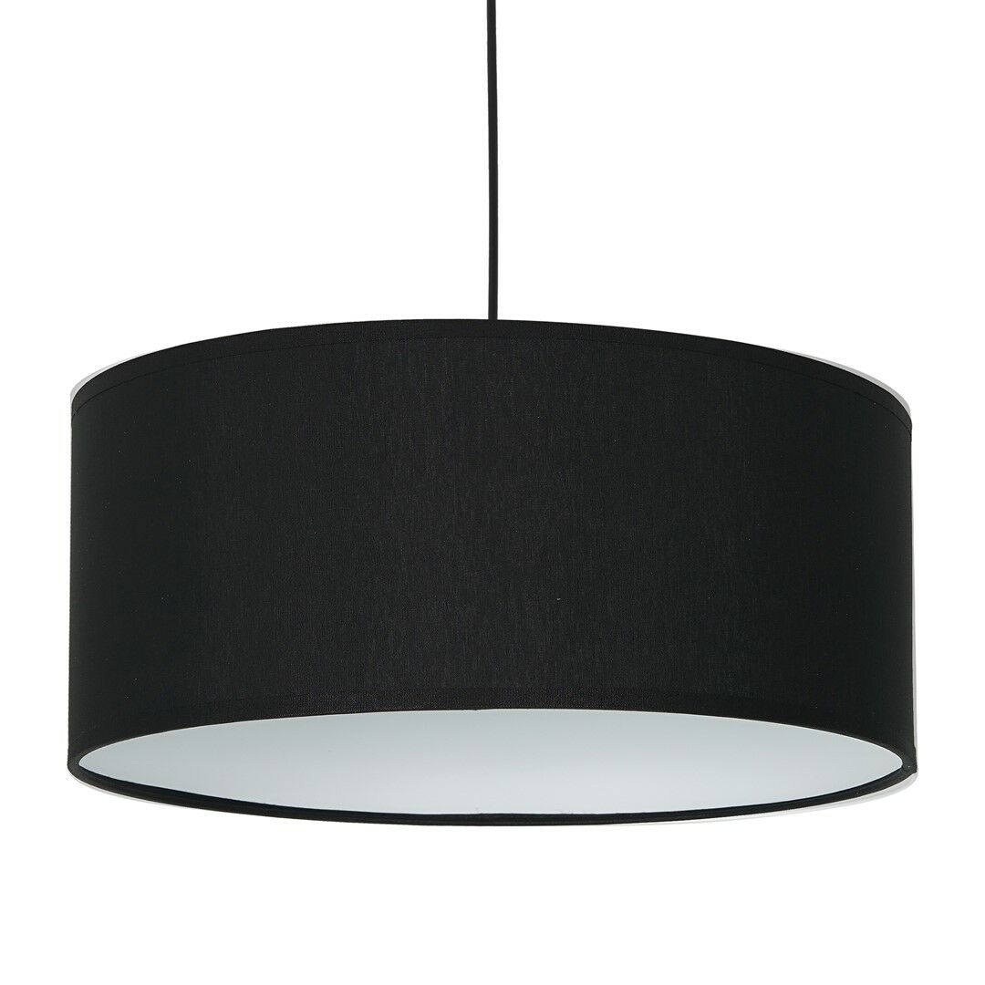 LAMPA WISZĄCA CASINO BLACK/CHROME 1XE27